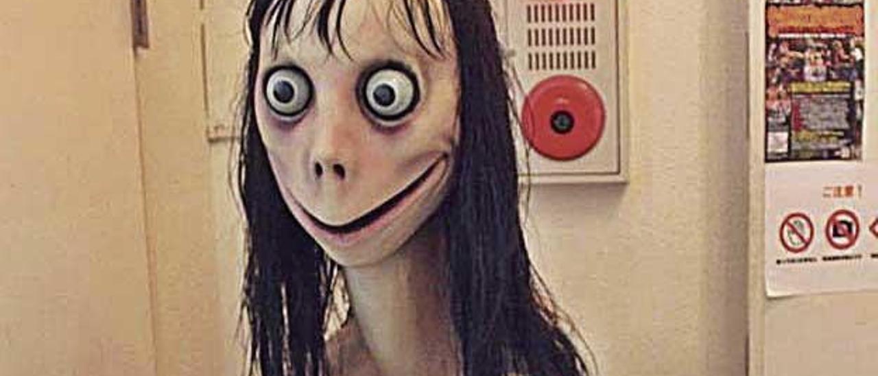 La escultura real de &#039;Momo&#039;.