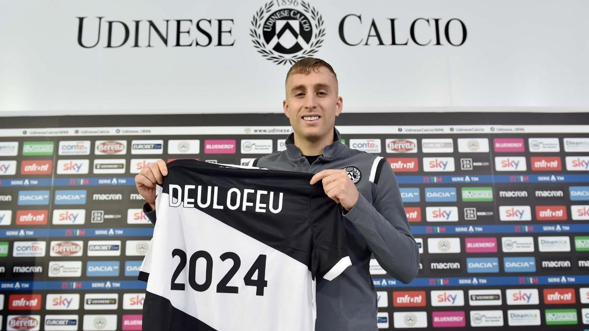 Deulofeu firmó hasta 2024 con el Udinese