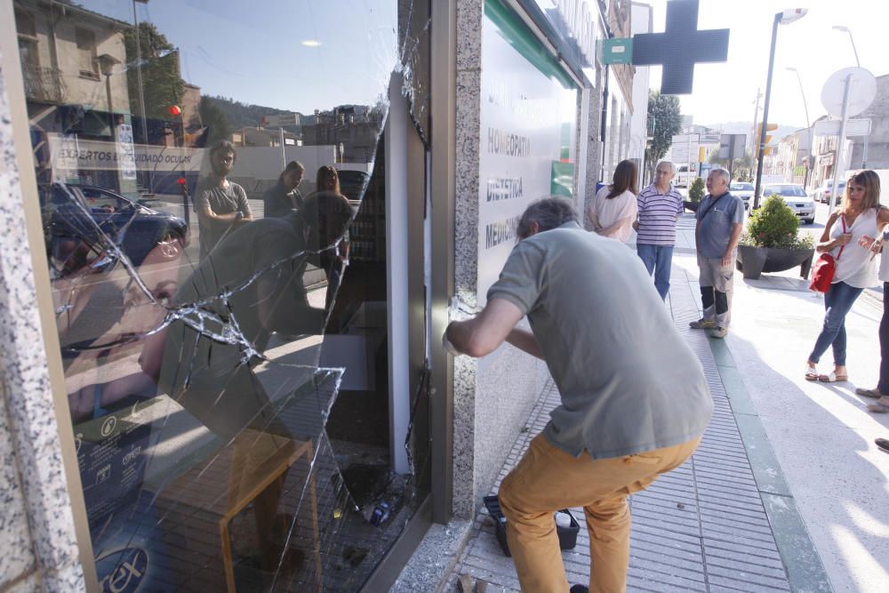 Robatori a la farmàcia de Bescanó