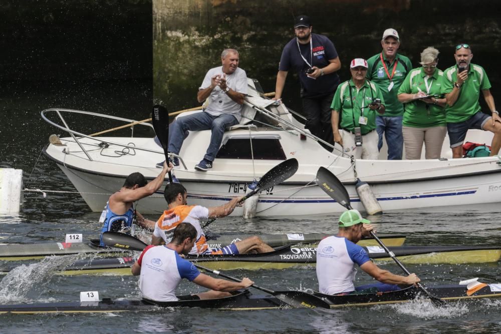 Llamedo y Vázquez vencen en el Descenso del Sella