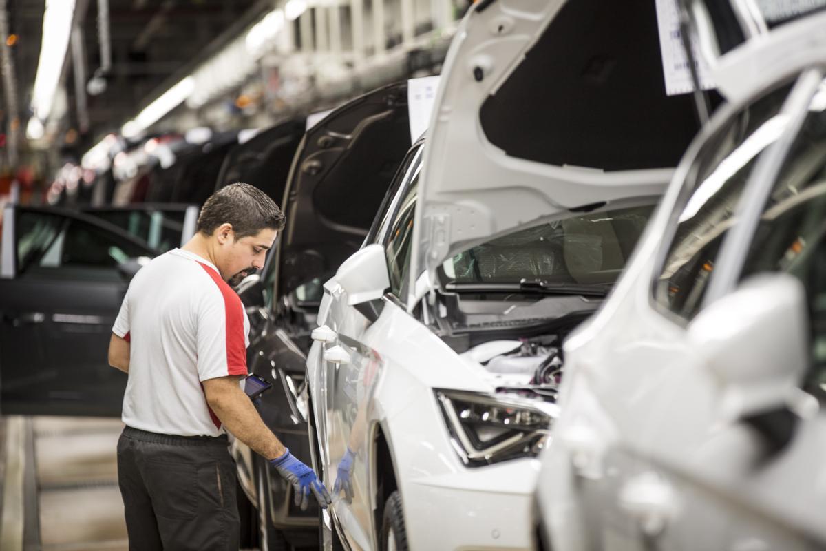 Planta de Seat a Martorell (Barcelona).