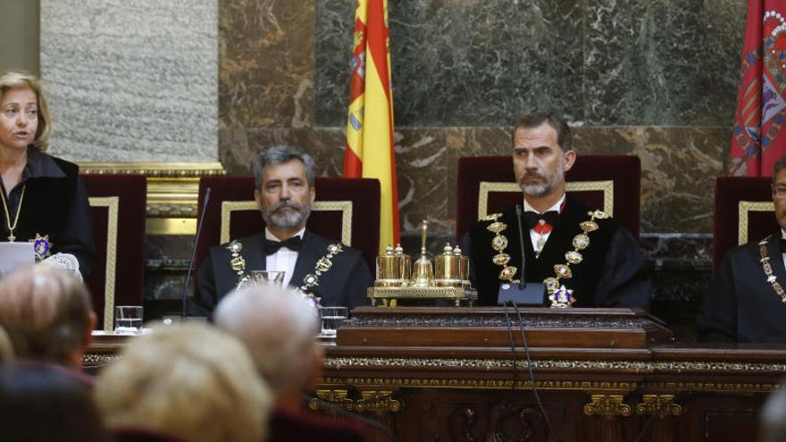 El Rey ha presidido la apertura del Año Judicial.