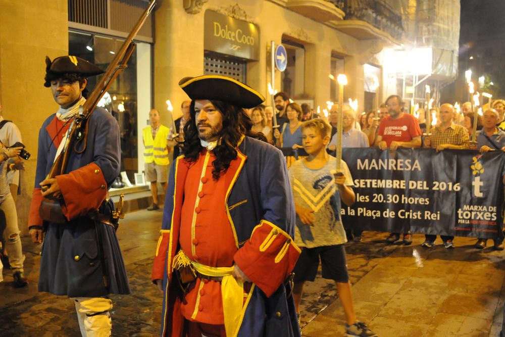 Marxa de Torxes de Manresa