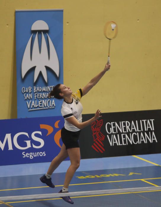 JM LOPEZ 2501/2020  Derbi de badminton entre SAN FERNANDO VALENCIA Y ALICANTE.