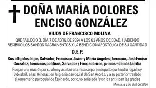 Dª María Dolores Enciso González