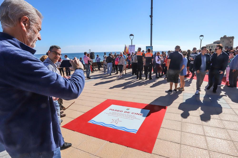 Inauguración del Paseo de Cine de Pilar de la Hora