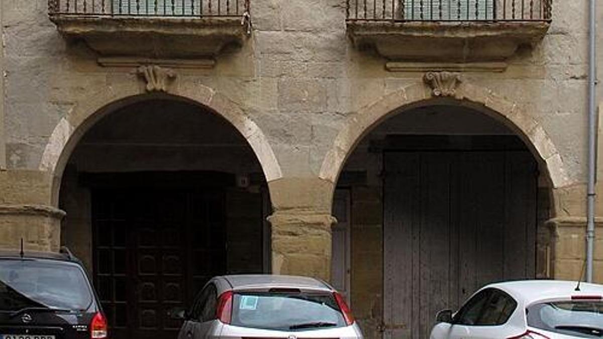 L'edifici de cal Martorell que ara es vol transformar en pisos per a joves