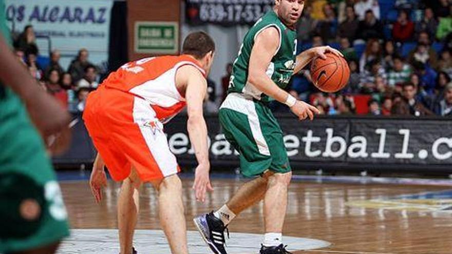 Cabezas, en su etapa en el Unicaja.