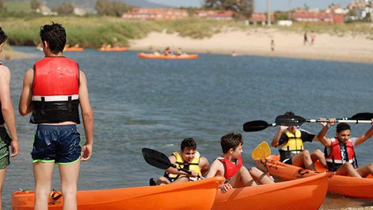 campamentos de verano kayak