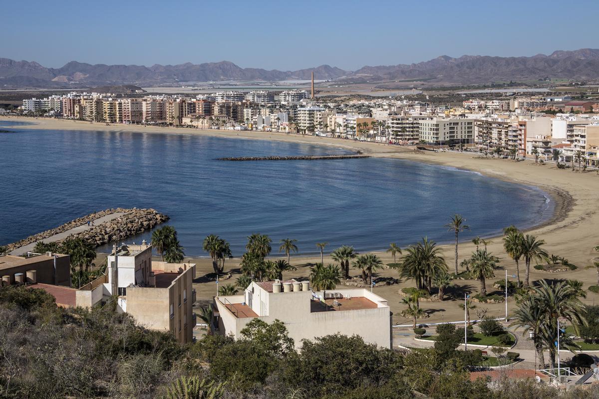 La costa de Águilas, Murcia