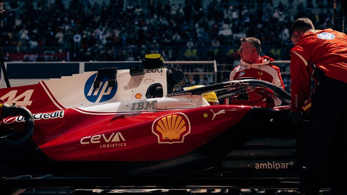 Hamilton, en el GP de China