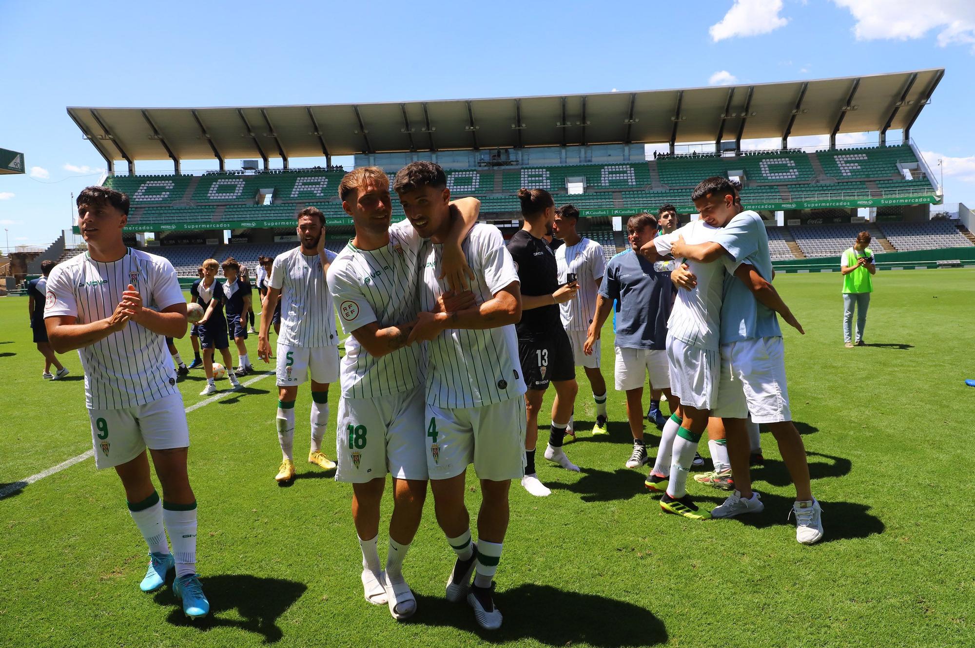 El derbi de play off entre el Córdoba B y el Ciudad de Lucena, en  imágenes