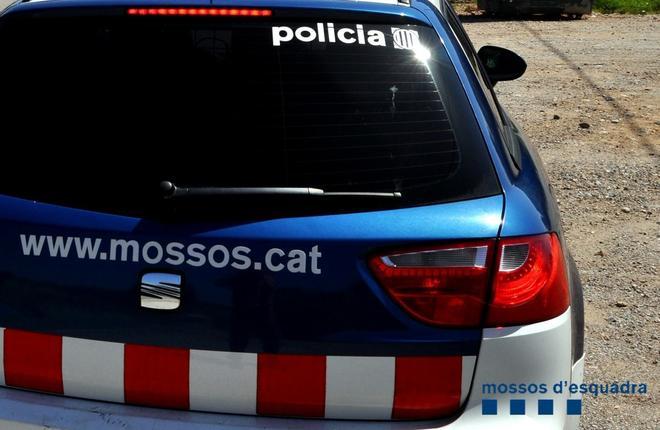 Imagen de un coche de los Mossos dEsquadra.