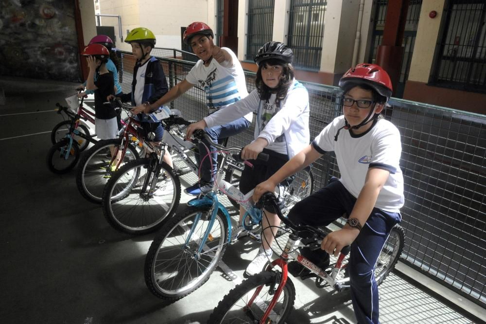 Fiesta de la Bici en el Colegio Concepción Arenal