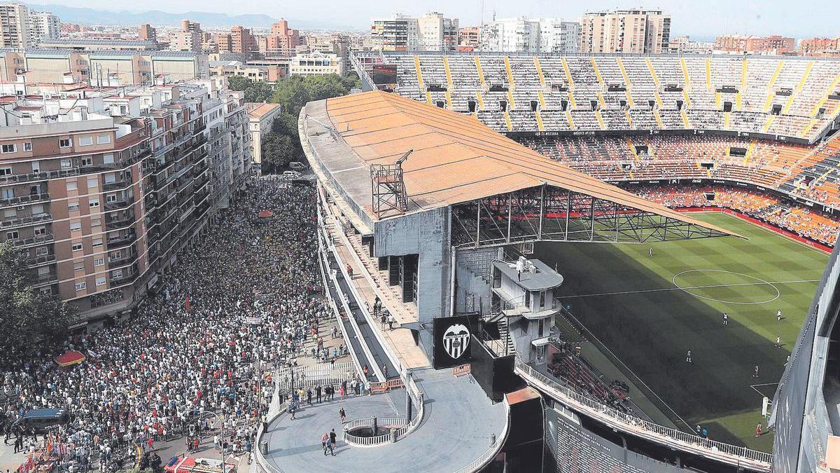 La imagen que el valencianismo quiere repetir este domingo 19-M contra el Girona