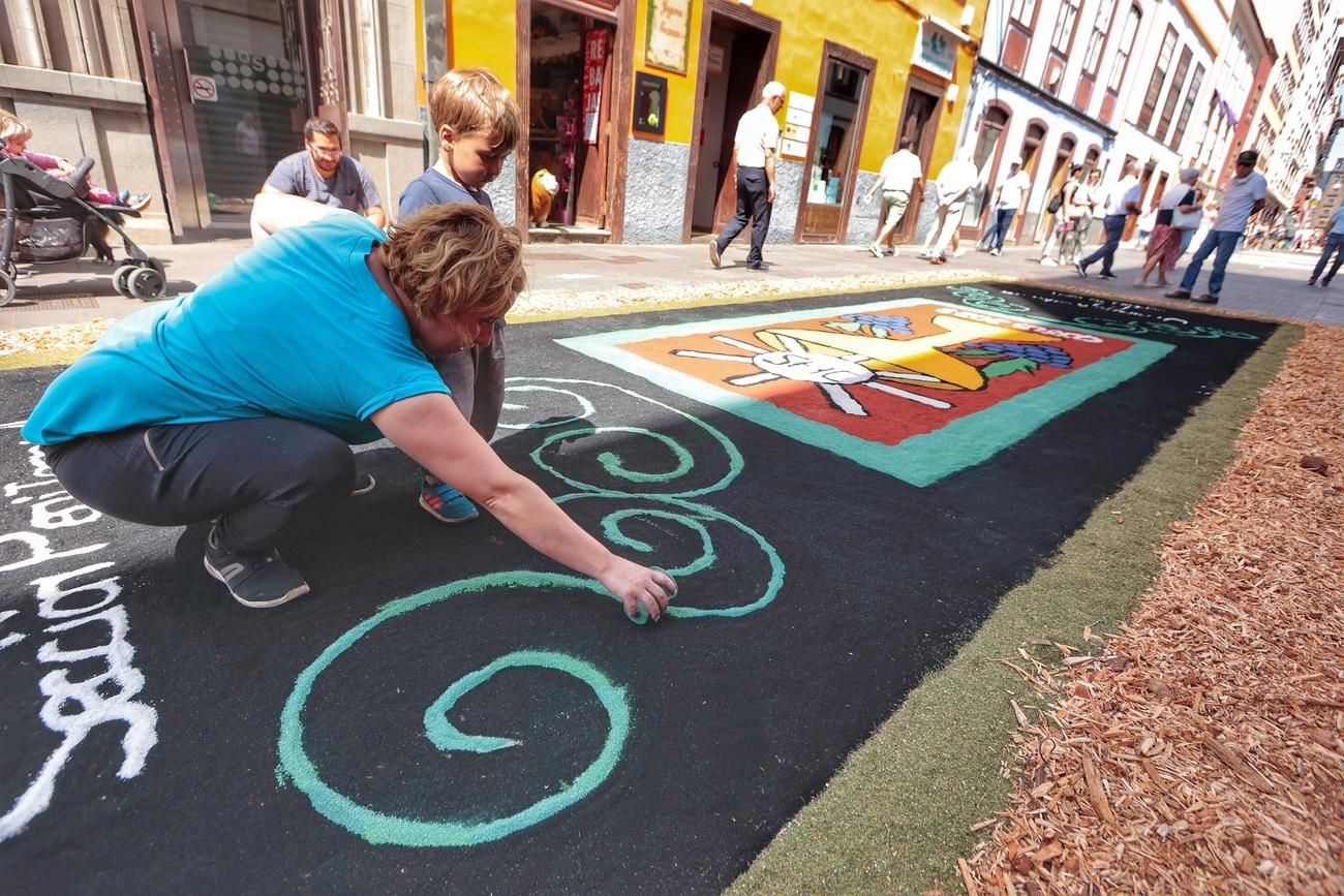 Alfombras del Corpus Christi en La Laguna