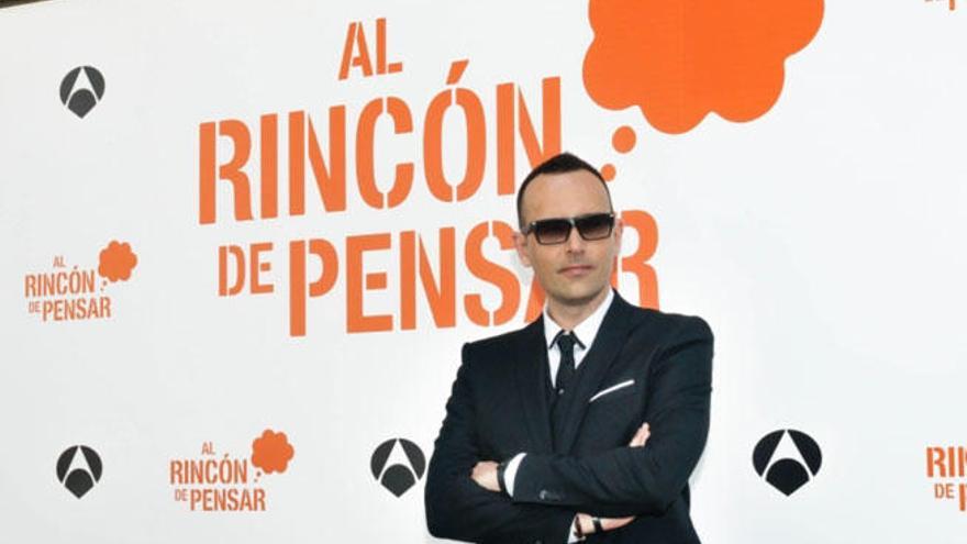 Risto Mejide presenta &#039;Al rincón de pensar&#039;.