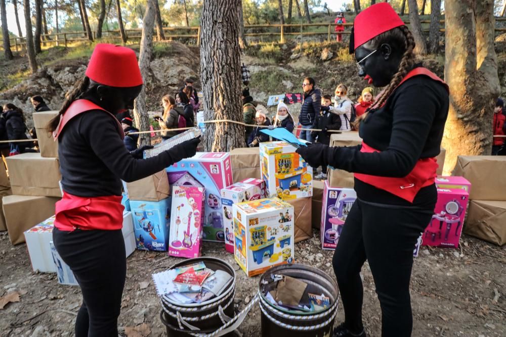 Los Reyes Magos abren las puertas de su campamento