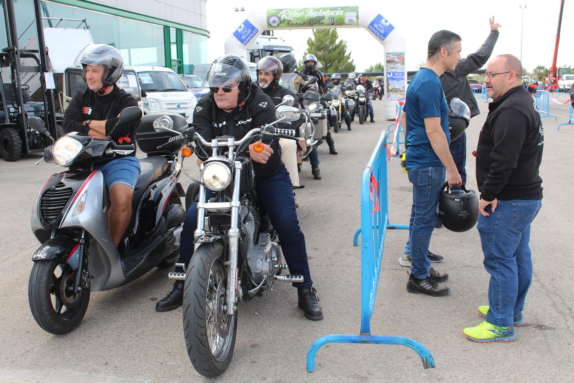 Concentración motera en Lucena