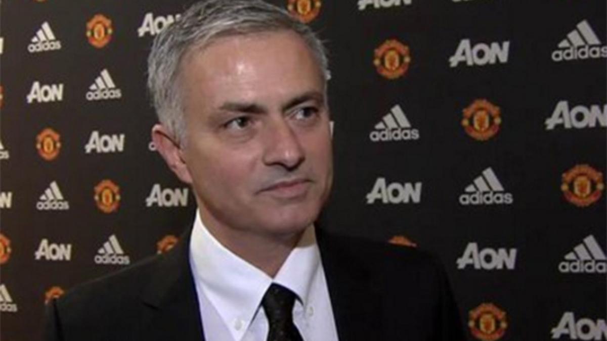 Mourinho concedió una entrevista a la televisión del Manchester United