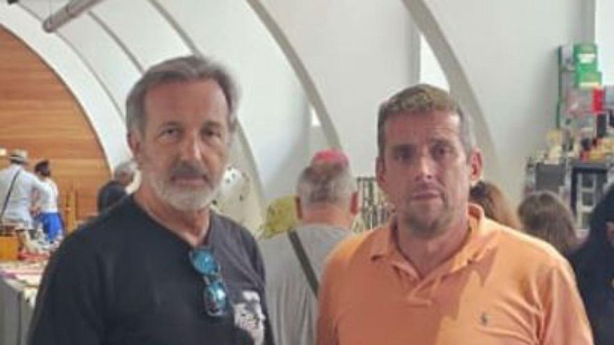 Moix, a la izquierda, y Toyos.
