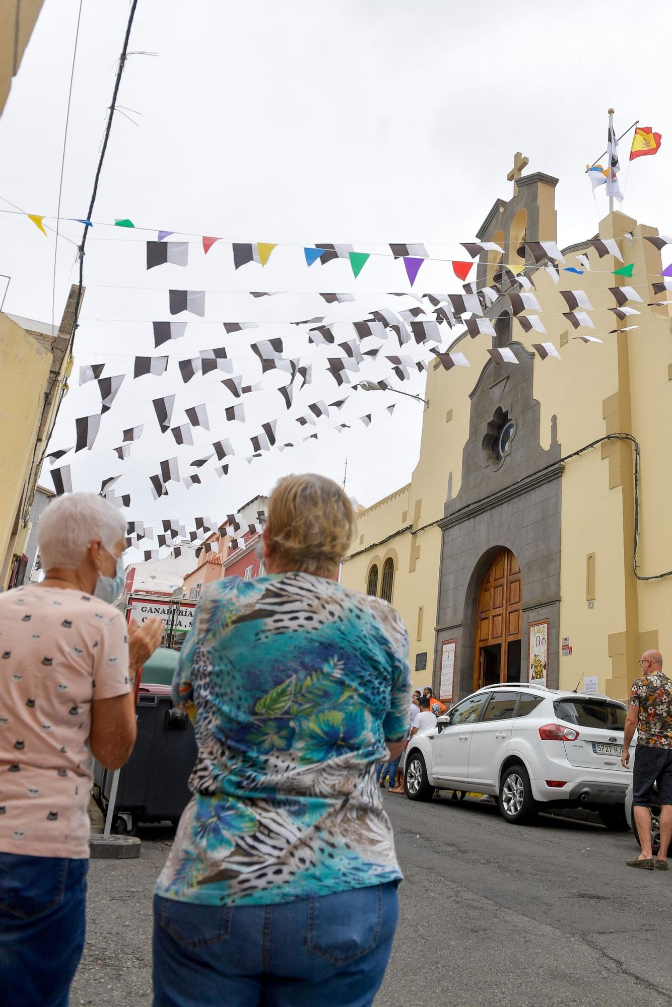 Pasacalles anunciador de las fiestas del Carmen en La Isleta (06/07/2021)