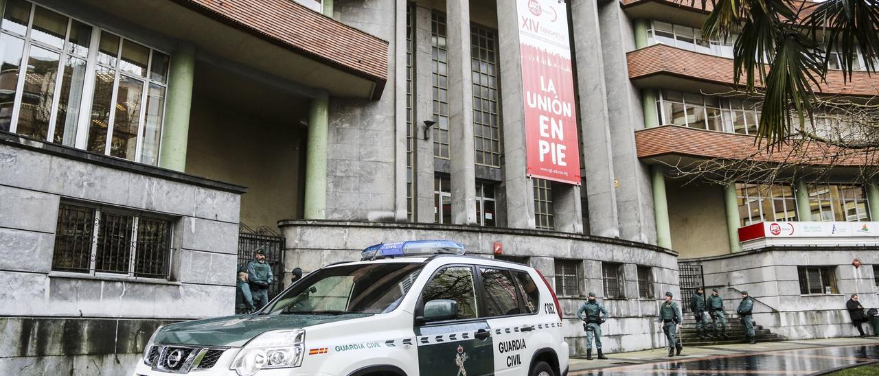 Registro de la sede de UGT.