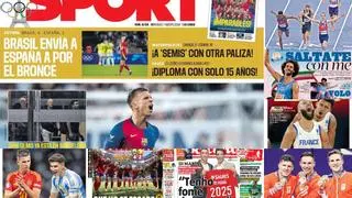 Las portadas de los periódicos deportivos de hoy, miércoles 7 de agosto