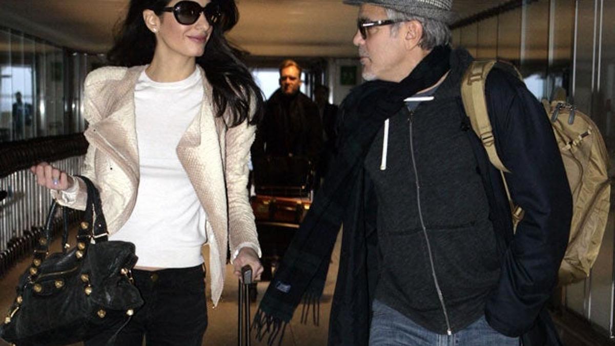 Amal y George Clooney desmienten los rumores de embarazo