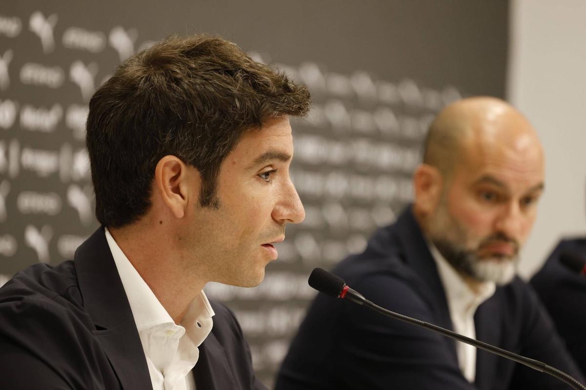 Les imatges de la roda de premsa sobre el descens del Girona Les imatges de la roda de premsa sobre el descens del Girona