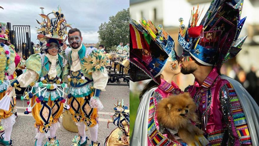 Así han sido las dos peticiones de mano vividas en el Gran Desfile de Badajoz