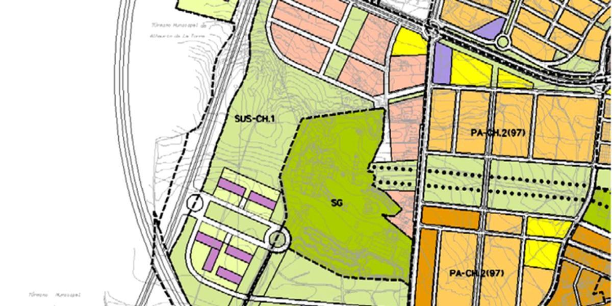 El Ayuntamiento inicia la tramitación de un ámbito de Churriana en el que se prevén cerca de 300 nuevas viviendas libres y más de 70.000 m2 de zonas verdes.