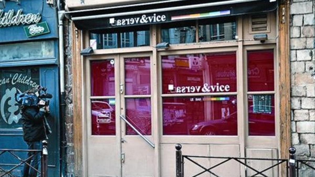 Local gay asaltado 8 Imagen del bar de homosexuales de Lille atacado recientemente.