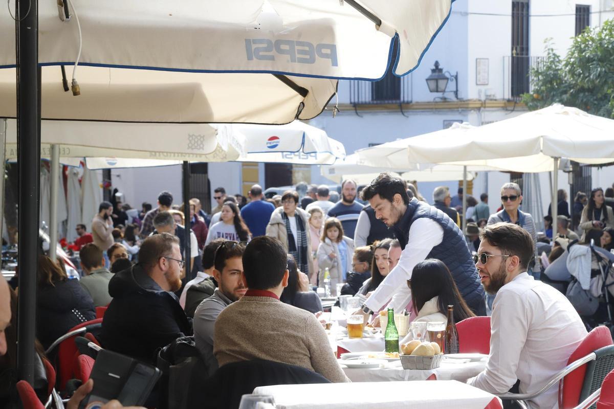 Terrazas de hostelería en Córdoba capital.