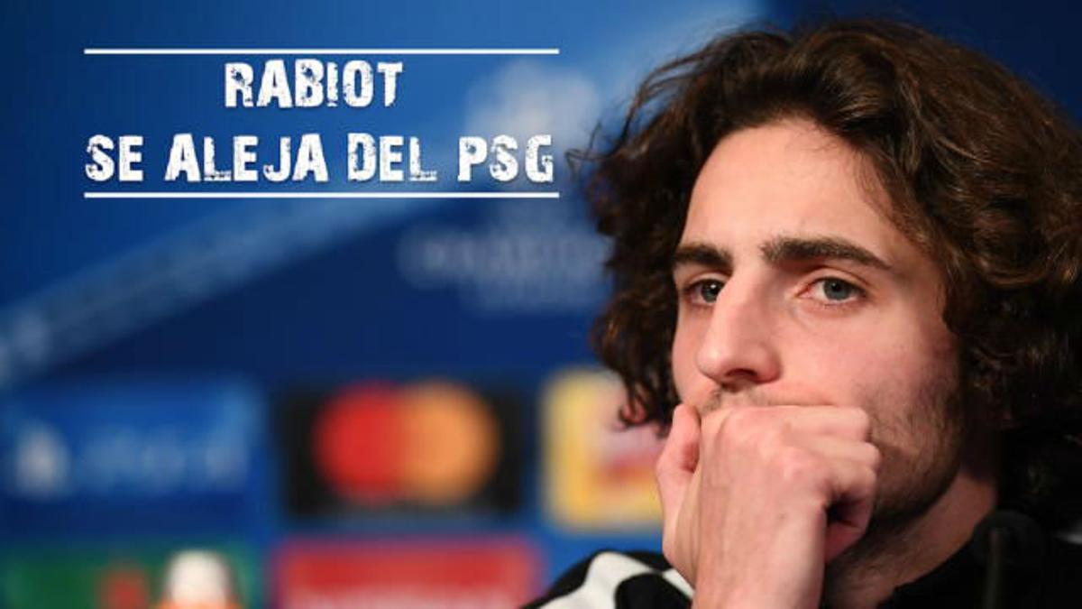 Rabiot se aleja del PSG