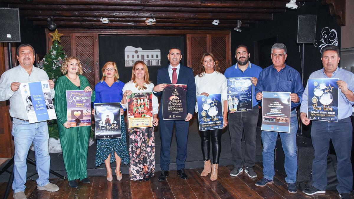 Presentación de los actos navideños en Teguise y La Graciosa.