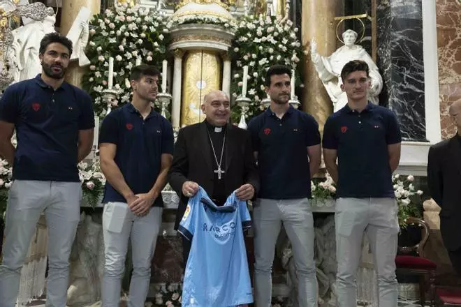 Levante U.D. visita a la Virgen