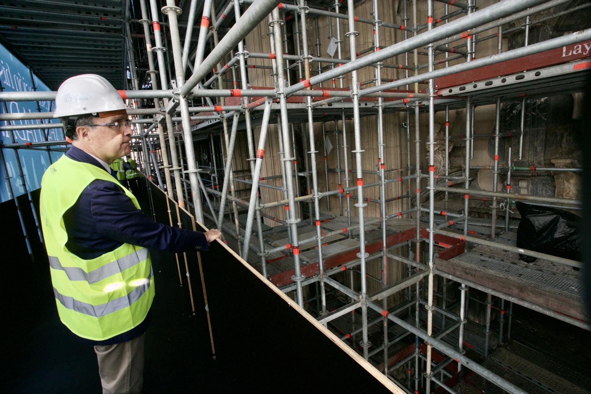 Así serán las visitas al imafronte de la Catedral de Murcia