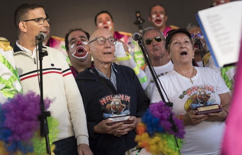 Carnaval: actuaciones de cierre de la fiesta de la Afilarmónica Ni Fu Ni Fa y la Zarzuela.Jesus Adan  | 01/03/2020 | Fotógrafo: Carsten W. Lauritsen