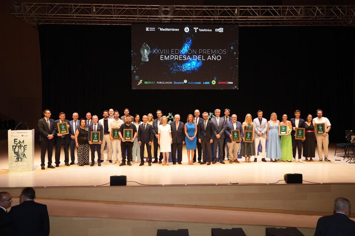 Fotografía de la última ceremonia de entrega de los reconocimientos, celebrada en junio.