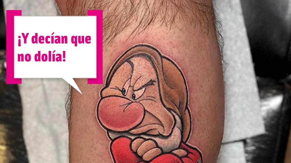 Tatuaje de enanito de Blancanieves