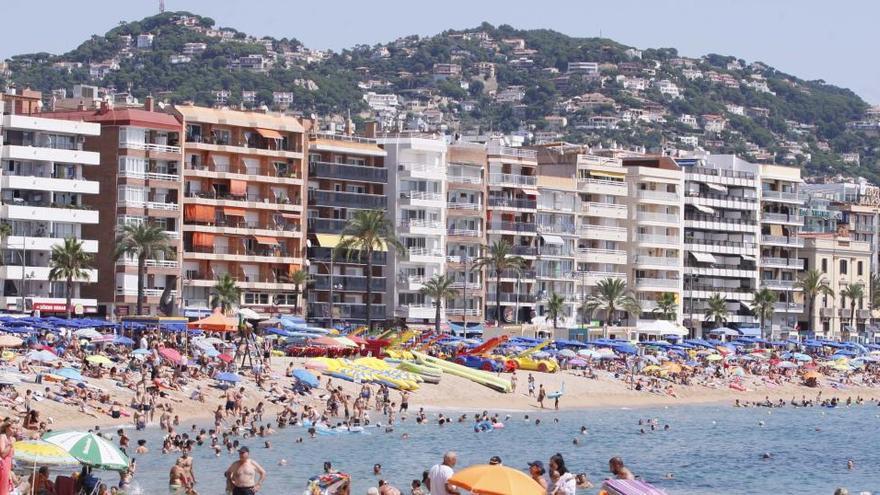 Lloret de Mar en una imatge d&#039;arxiu