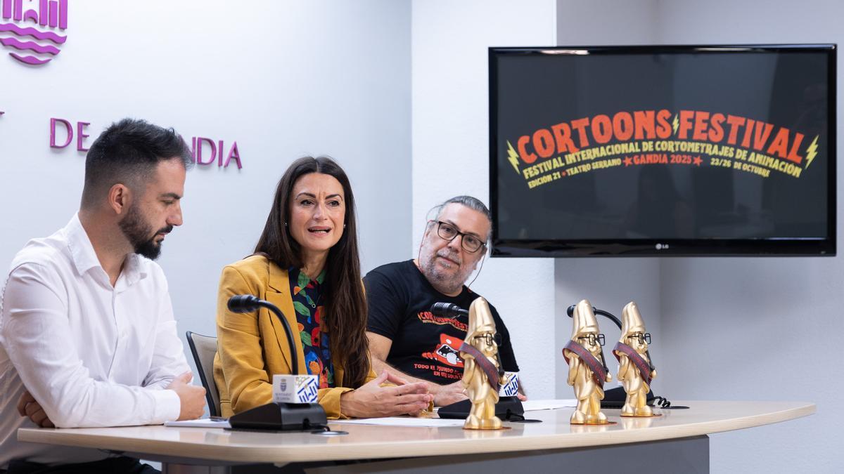 La presentación del festival, en el Ayuntamiento de Gandia