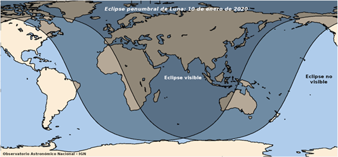 Instituto Geográfico Nacional, Eclipse