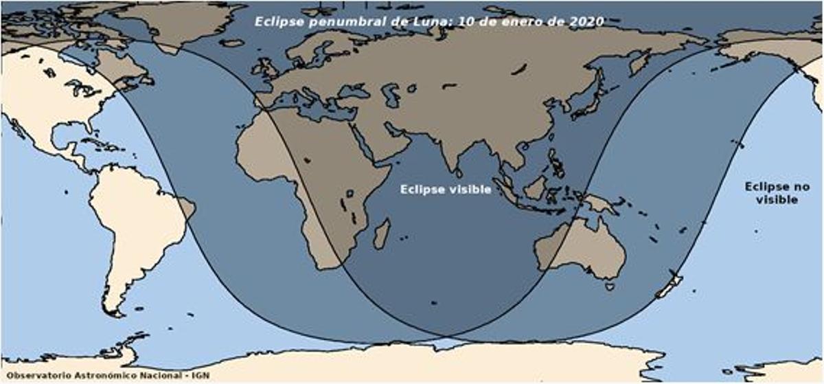 Instituto Geográfico Nacional, Eclipse