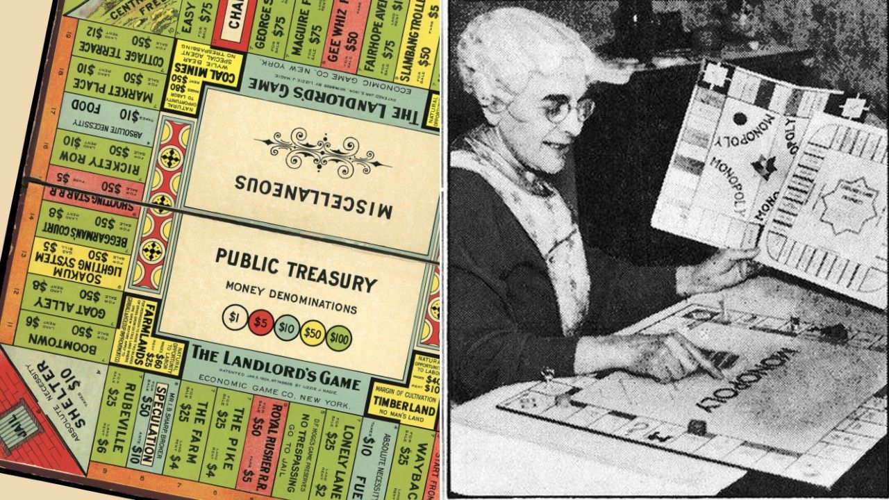 Elizabeth 'Lizzie' Magie, la verdadera inventora del Monopoly