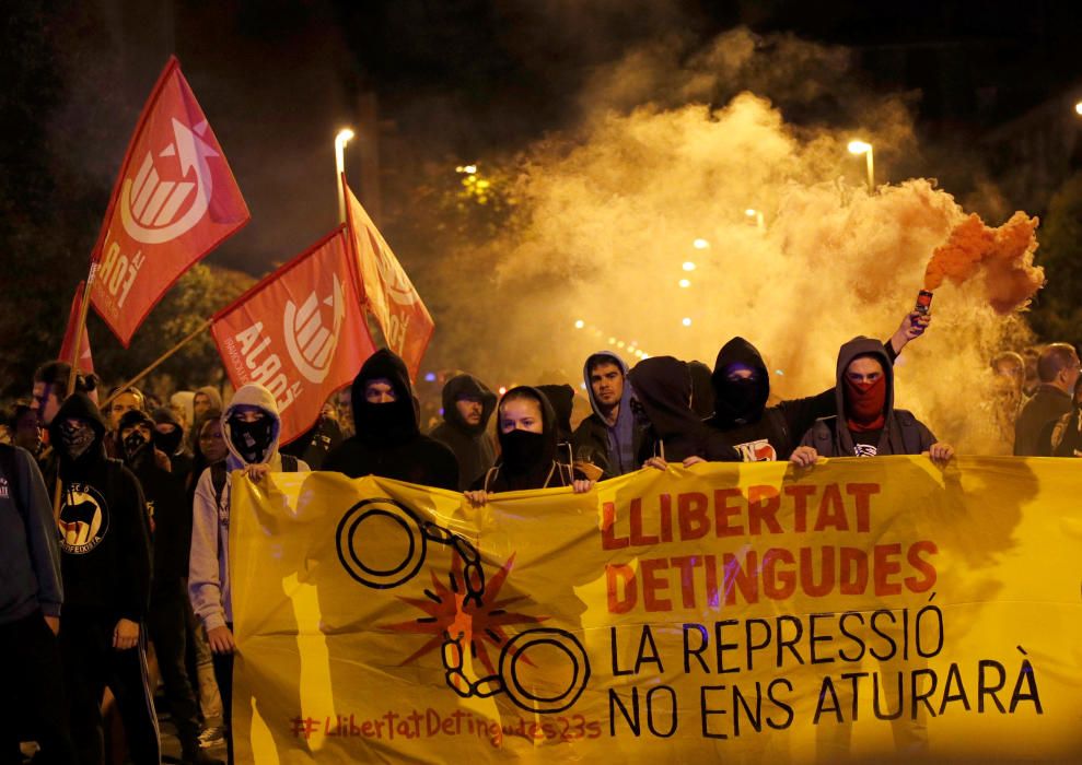 Protestas en el segundo aniversario del 1-O