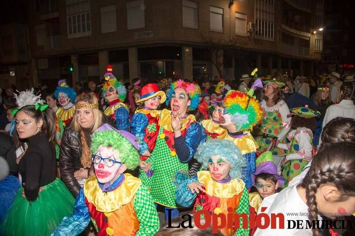 Desfile de carnaval en Caravaca