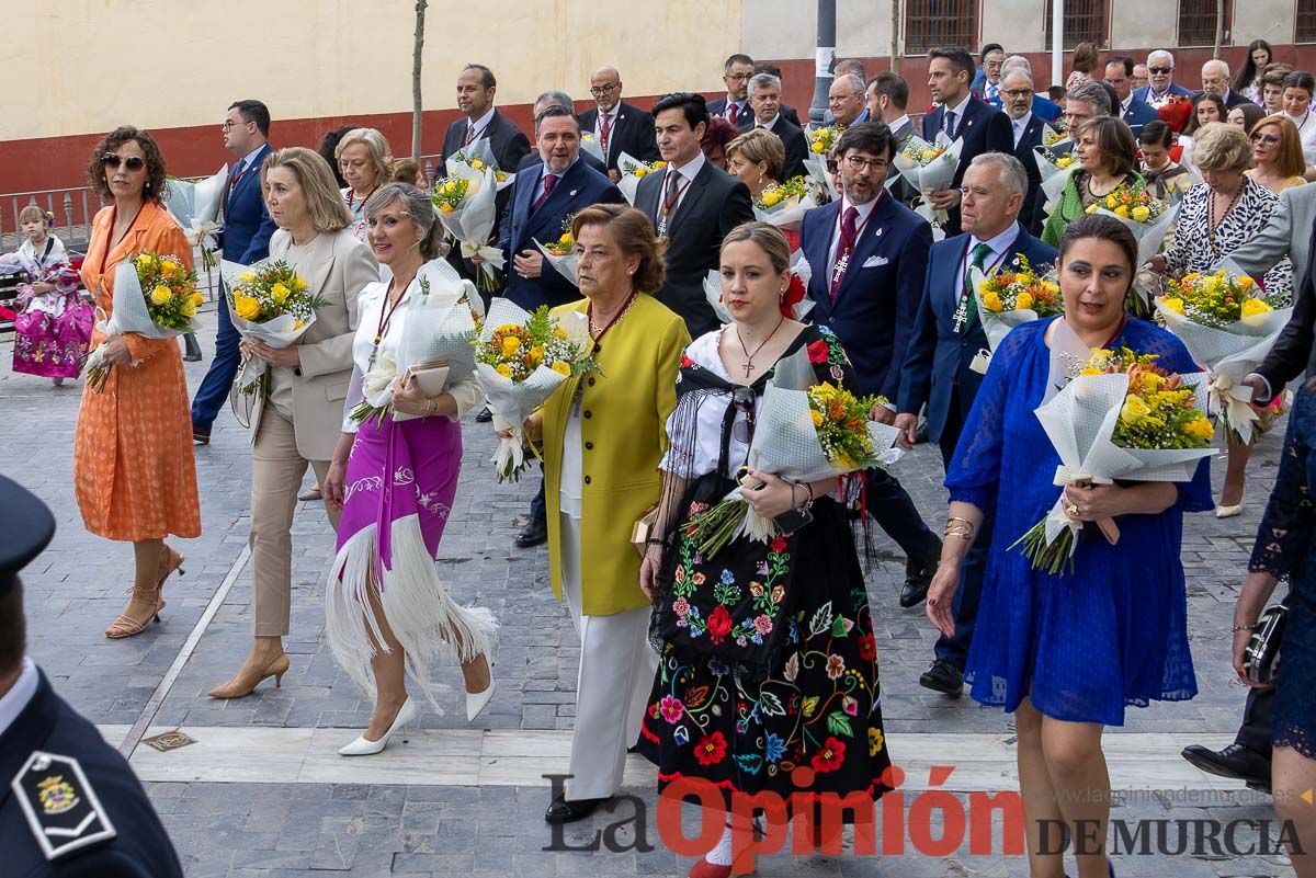 Misa del día 1 de mayo en honor a la Vera Cruz de caravaca