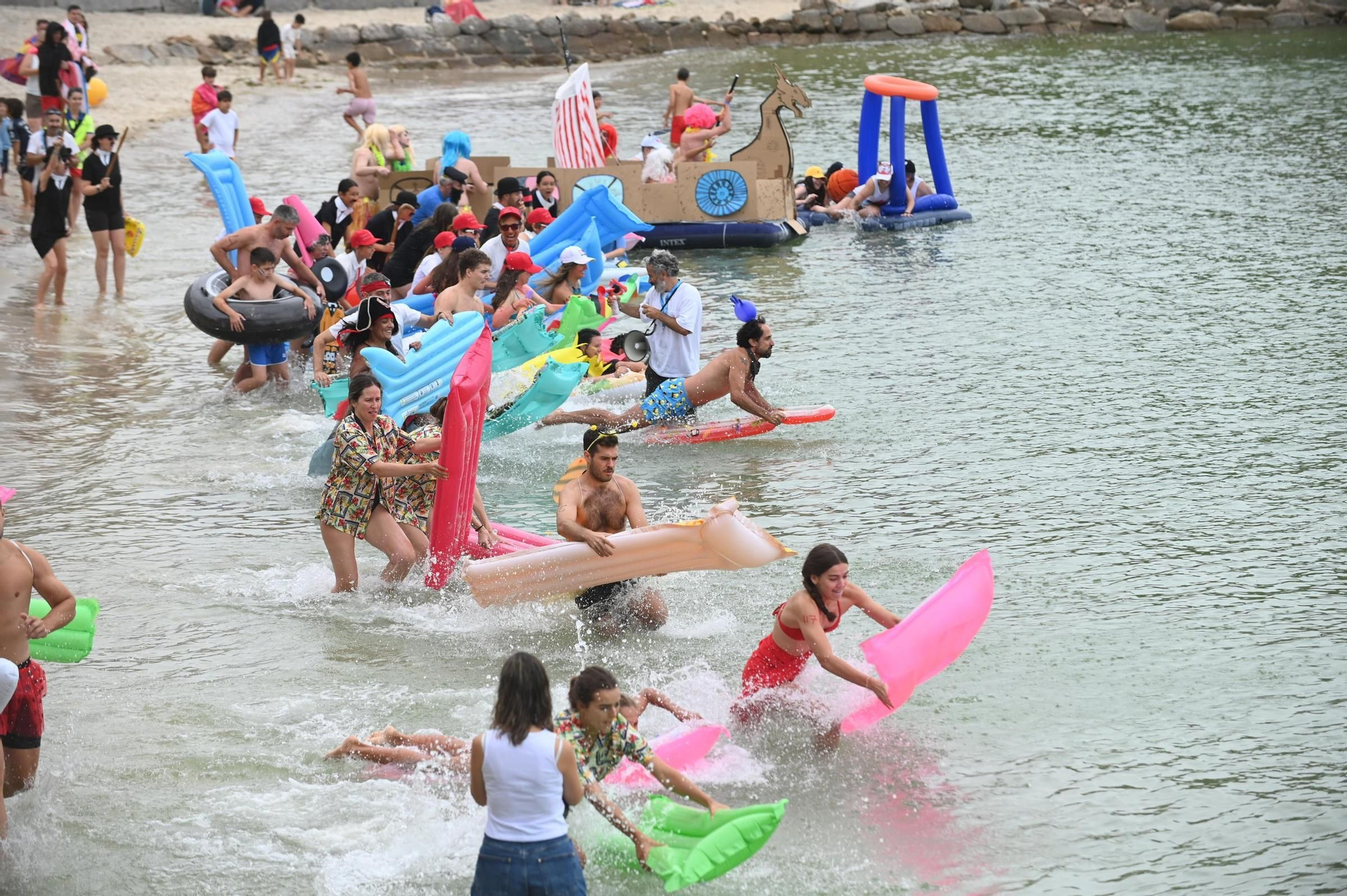 Las imágenes del Campeonato Mundial de Colchonetas en Sanxenxo
